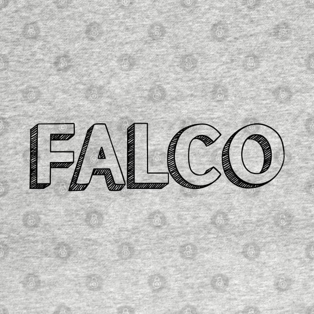 Falco <\\> Typography Design by Aqumoet